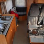 Wnętrze kampera Fiat Ducato II Burstner