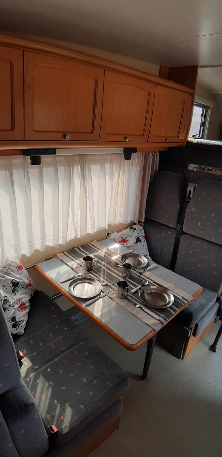 Wnętrze kampera Fiat Ducato II Burstner