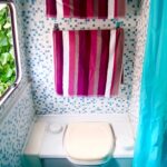 Wnętrze łazienki w kamperze Peugeot J5 Pilote