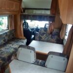 Wnętrze kampera Fiat Ducato II Hymer "Struś