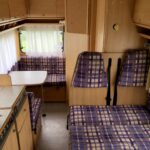Wnętrze kampera na wynajem Fiat Ducato II Dethleffs 2.8 "Wielbłąd"