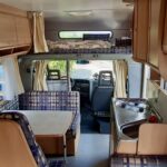 Wnętrze kampera na wynajem Fiat Ducato II Dethleffs 2.8 "Wielbłąd"