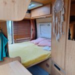 Wnętrze kampera na wynajem Fiat Peugeot Boxer CamperVan