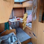 Wnętrze kampera na wynajem Fiat Peugeot Boxer CamperVan