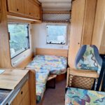 Wnętrze kampera na wynajem Fiat Ducato II "Knaus"